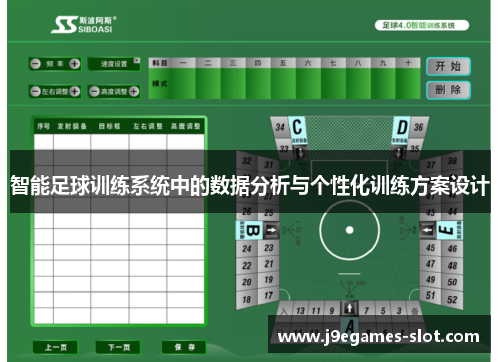 智能足球训练系统中的数据分析与个性化训练方案设计